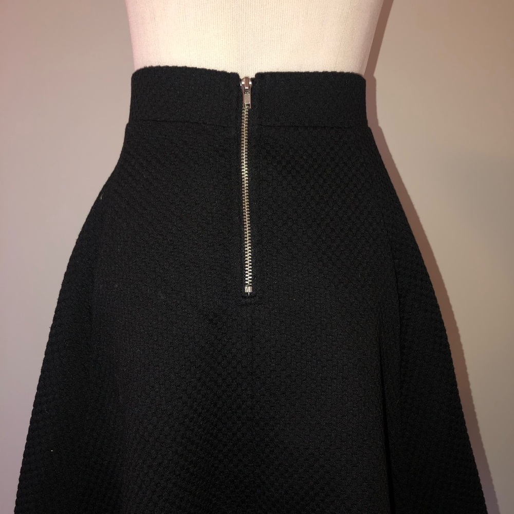 Divided Black Skirt